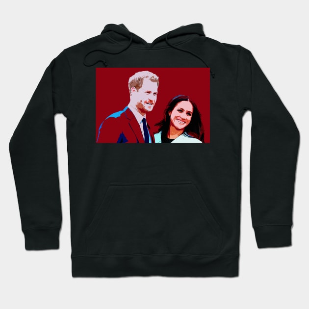 harry and meghan Hoodie by oryan80